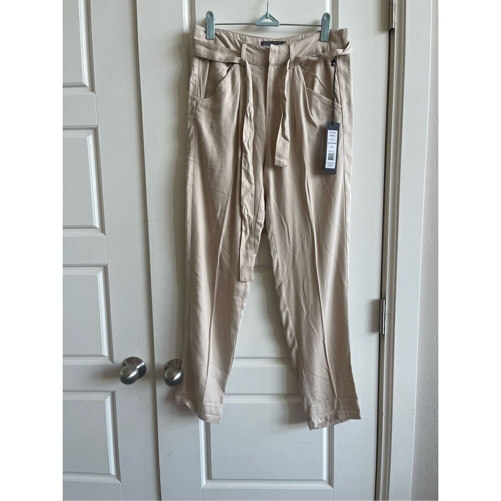 Michael Stars Stone Straight Leg Belted Pants